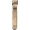 Ekena Millwork Legacy Arts and Crafts Rough Sawn Bracket w/ Offset Brace, Douglas Fir, 6"W x 22"D x 34"H BKT0604X22X34LEC03RDF - alternate 3